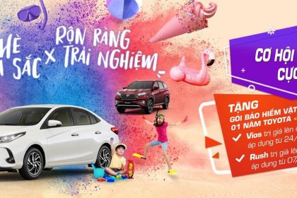 TẶNG 1 NĂM BẢO HIỂM THÂN VỎ KHI MUA VIOS