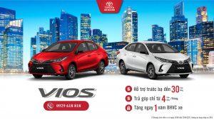 Giảm Thuế Trước Bạ Lên Đến 30tr Khi Mua Toyota Vios